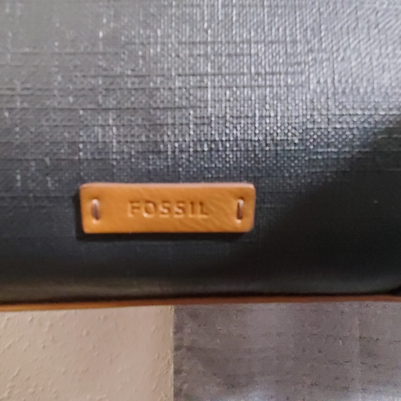 Navy blue Fossil Tote - Picture 2 of 3